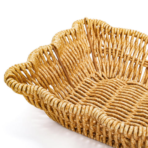 Jucoan small rectangular basket perfect for snacks and condiments.