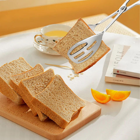 Jucoan dishwasher-safe tongs simplify cleanup after meals