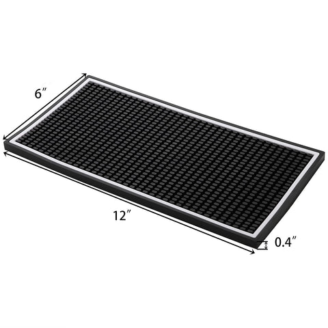 Jucoan non-slip bar mat stays in place during service