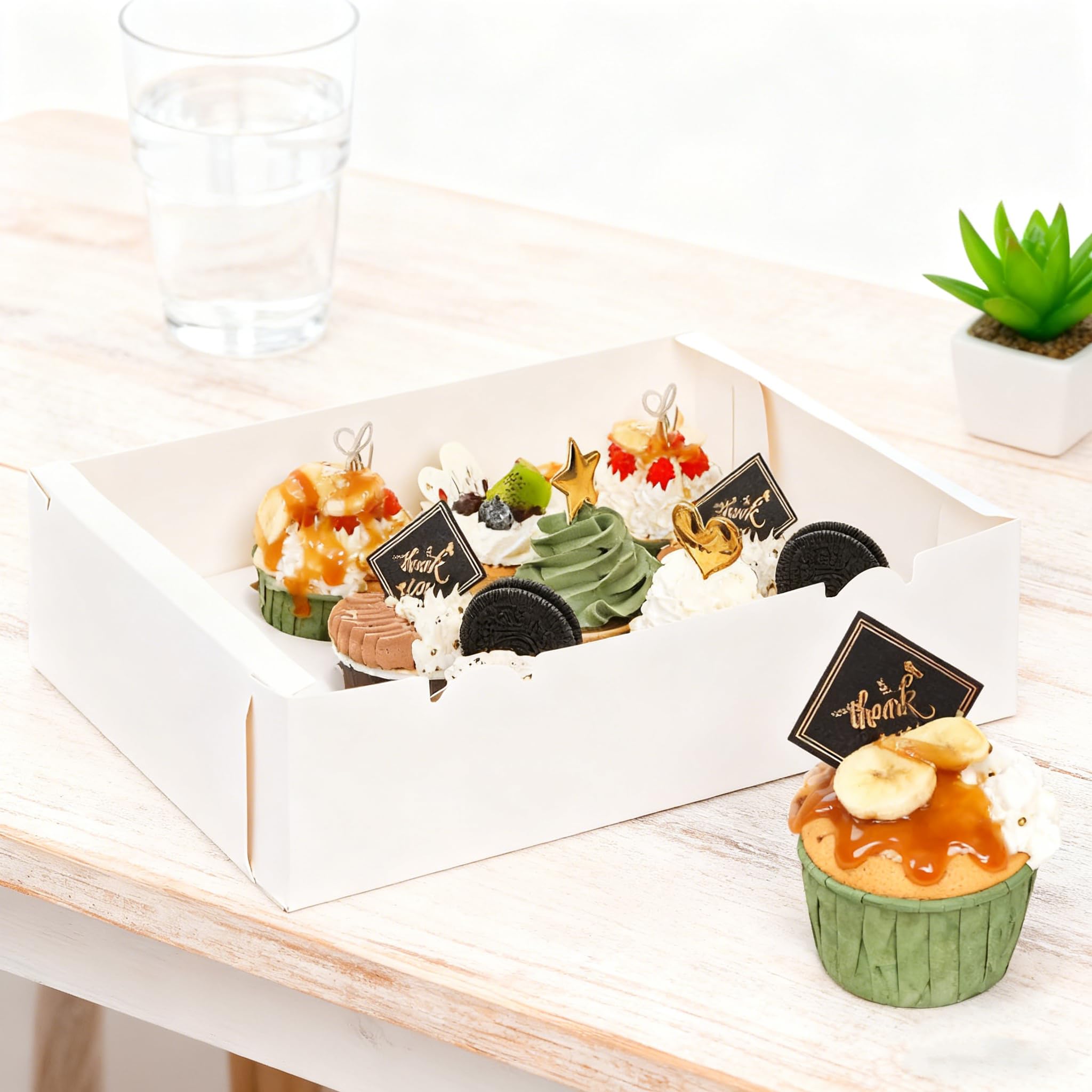 Jucoan boxes suit birthdays weddings and baby showers with elegant presentation