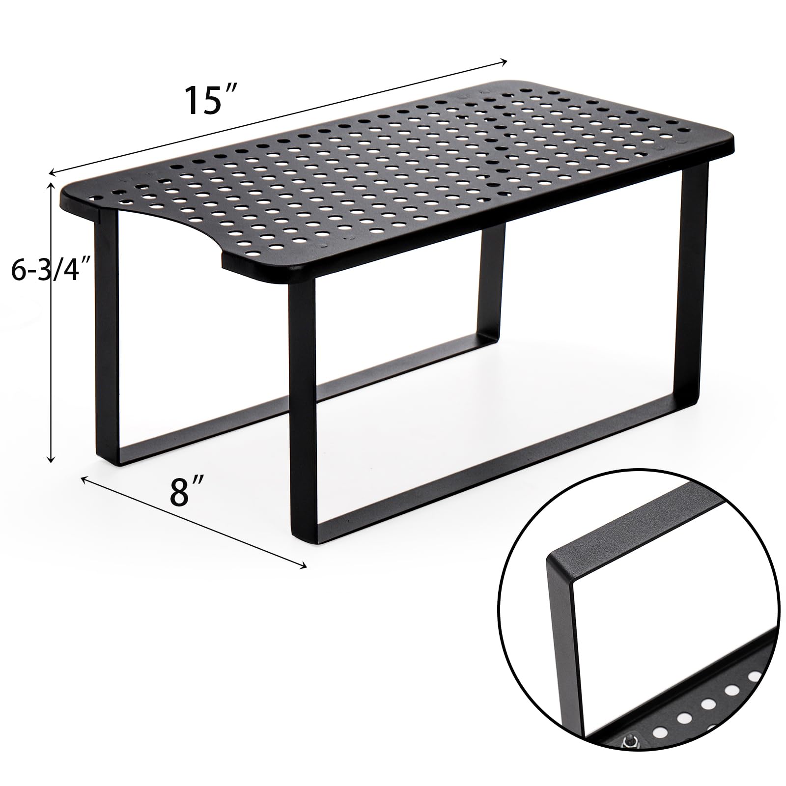 Jucoan stand assembly view demonstrates easy setup with included screws for quick use.