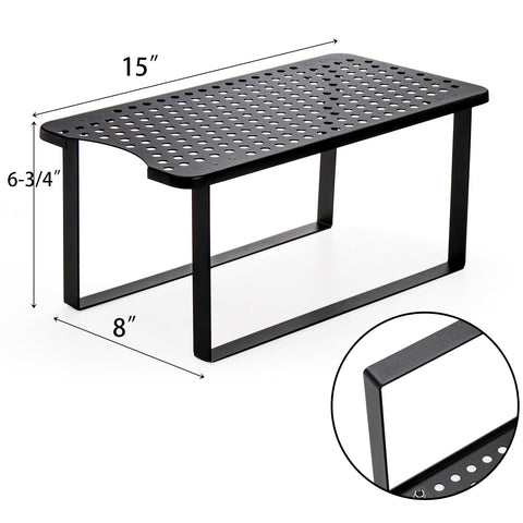Jucoan stand assembly view demonstrates easy setup with included screws for quick use.
