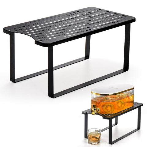 Jucoan water dispenser stand design view highlights sturdy metal frame for steady countertop use.