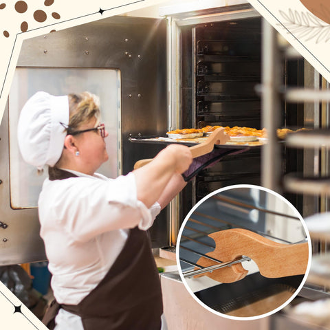 Juexica versatile wooden pull stick fits many appliances