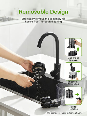 Juilist BPA-free build ensures safe handling of fresh ingredients.