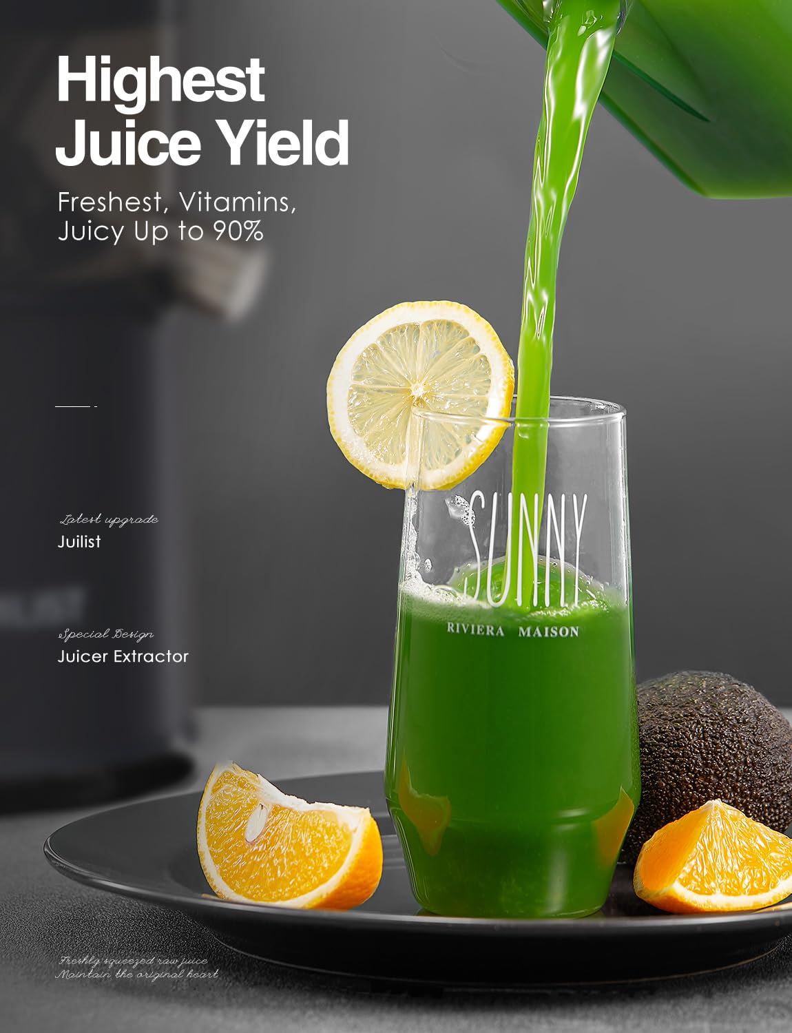 Juilist compact countertop design fits small kitchens and counters.