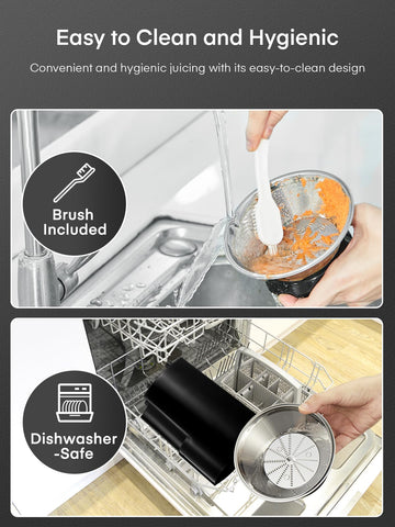 Juilist juicer dishwasher safe accessories for easy cleanup