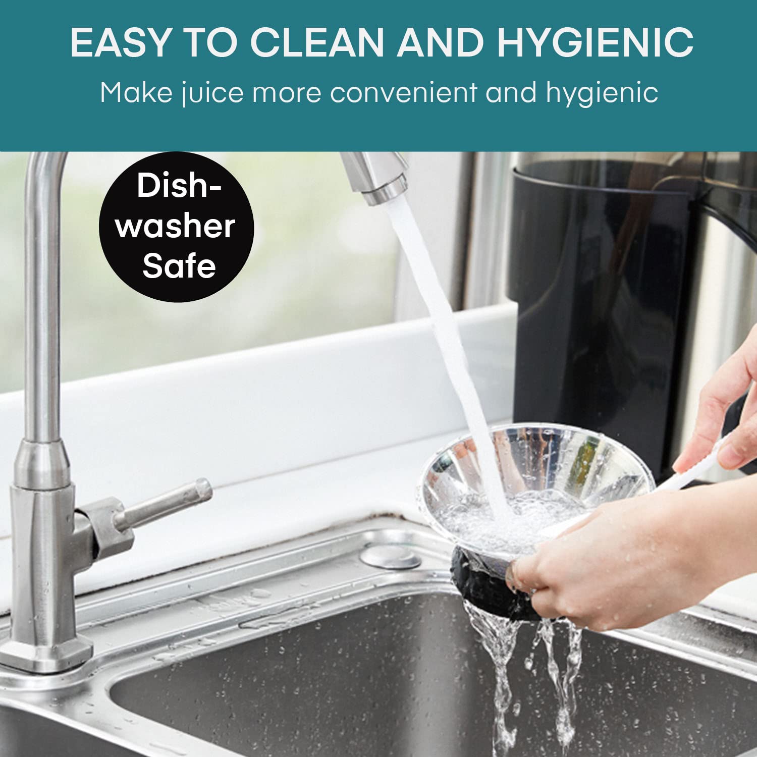 Juilist safety features include double safety lock and overheat protection.