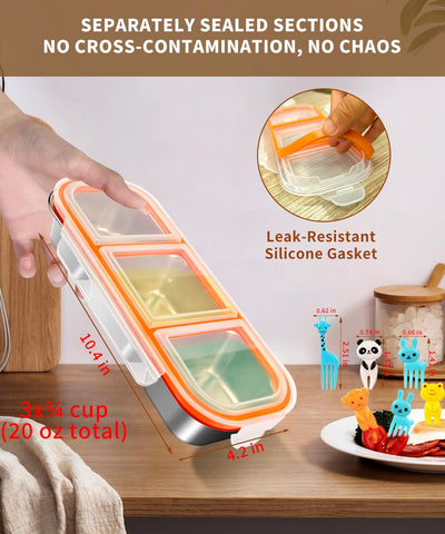 JUJOJB dishwasher-safe design makes cleanup quick after meals.