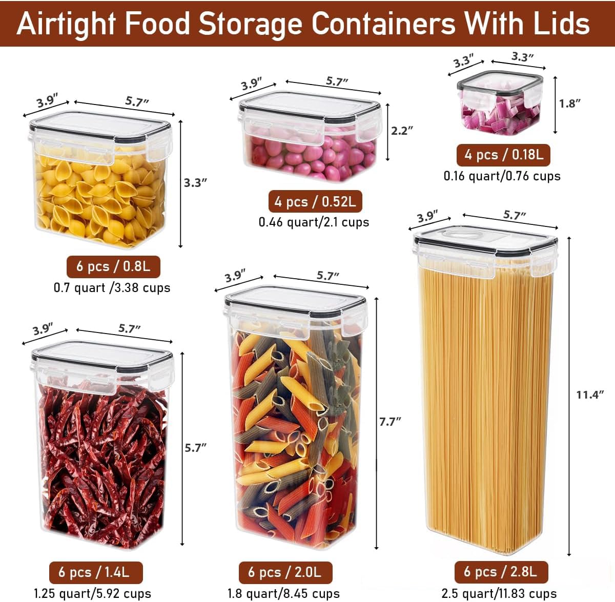 Tall JUJOJB containers store flour and sugar neatly