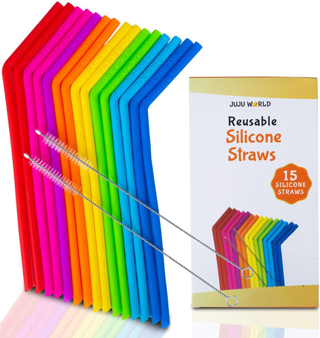 Juju World cleaning brushes included for easy sanitizing.