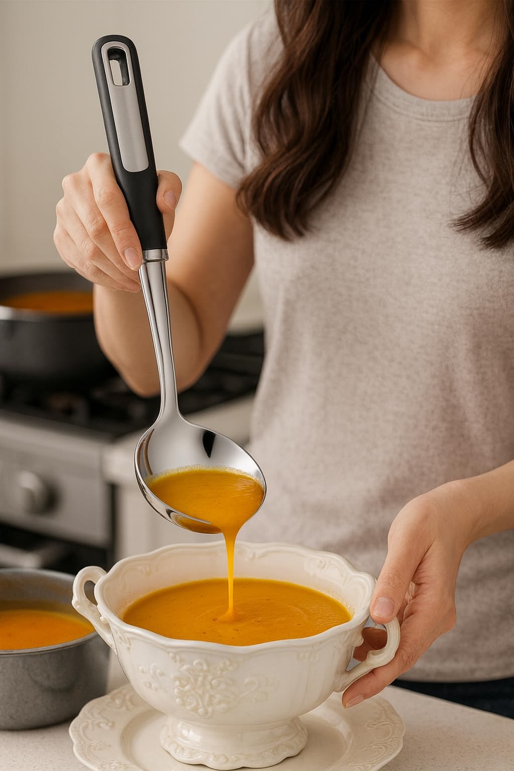 JULIPRO dishwasher-safe utensils for quick kitchen cleanup
