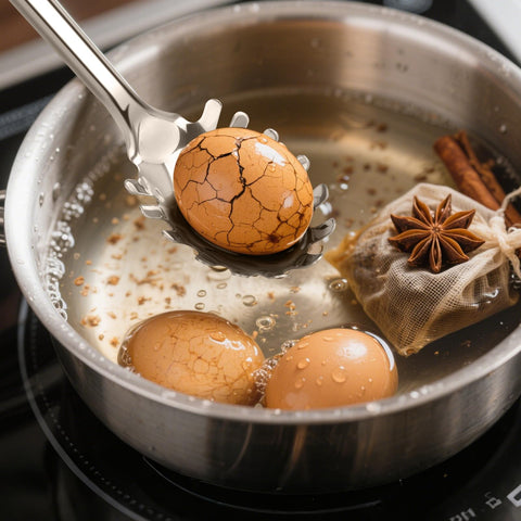 JULIPRO ergonomic non-slip handles provide secure control while serving