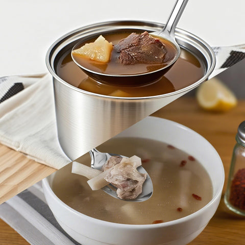 JULIPRO spoons with built-in hanging holes for organized storage