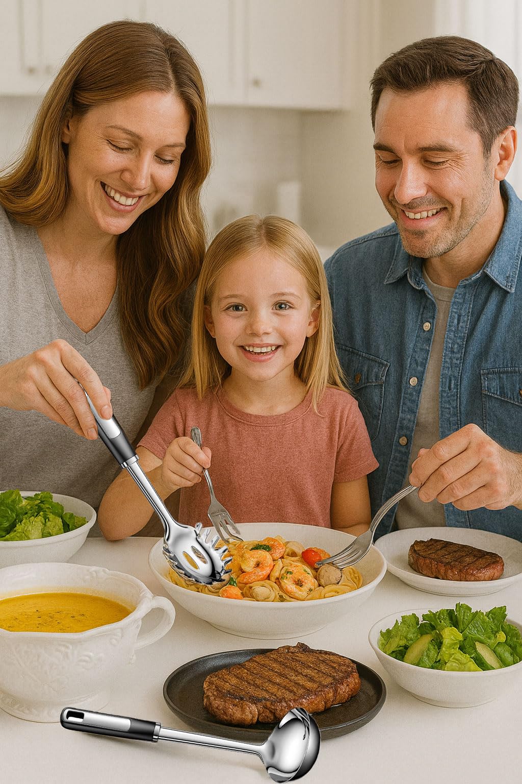 JULIPRO elegant 2-piece set enhances modern kitchen aesthetics