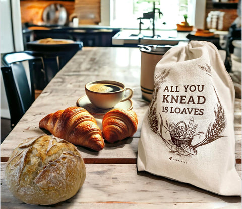 Jumpstick baguette bag 13x15 keeps bakery purchases airy and protected.
