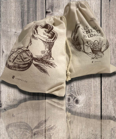 Jumpstick reusable bread storage bag 13x15 reduces waste.