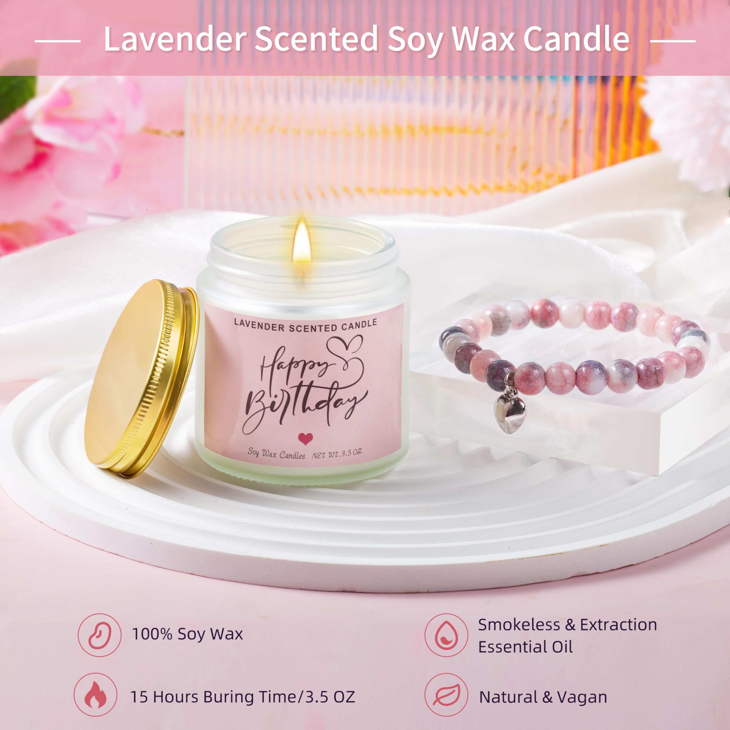 Jumway Not A Day Over Fabulous mug with bracelet and candles enhances celebratory gifts
