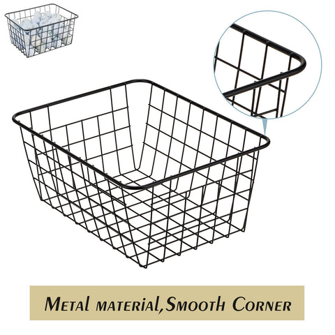 JUNCHU CHERRY wire basket smooth-edge finish protects surfaces.