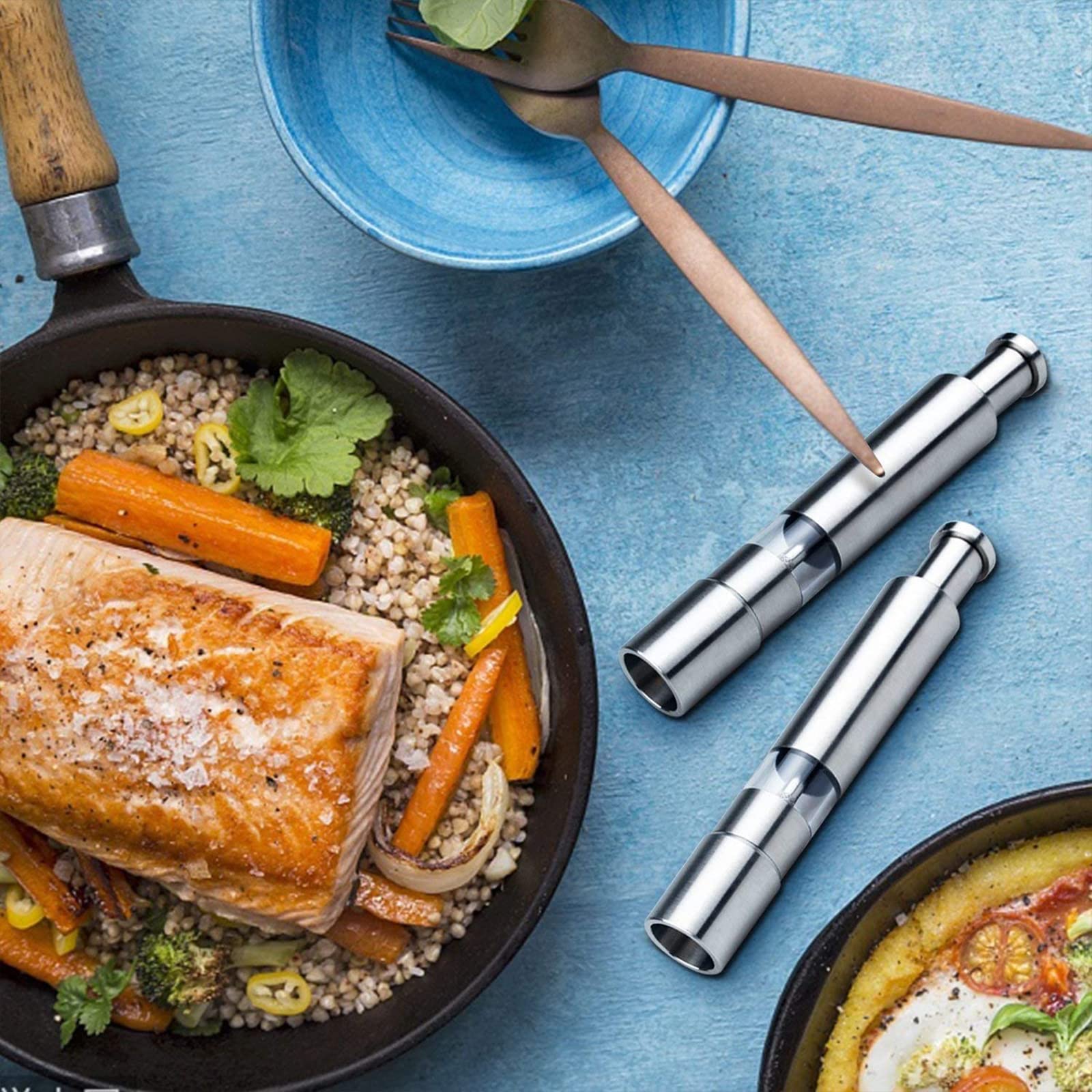 Compact 6-inch height saves space on your table.