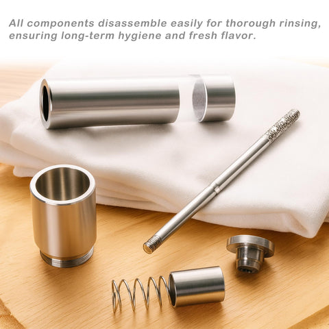 Durable, corrosion-resistant construction ensures lasting use.