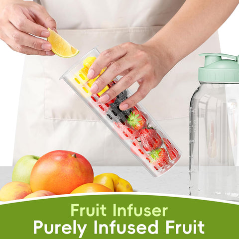 JunVpic ergonomic pour-spout and handle enabling steady pouring.