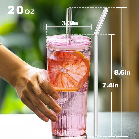 JunVpic glass tumbler is dishwasher-safe for effortless cleaning after use.
