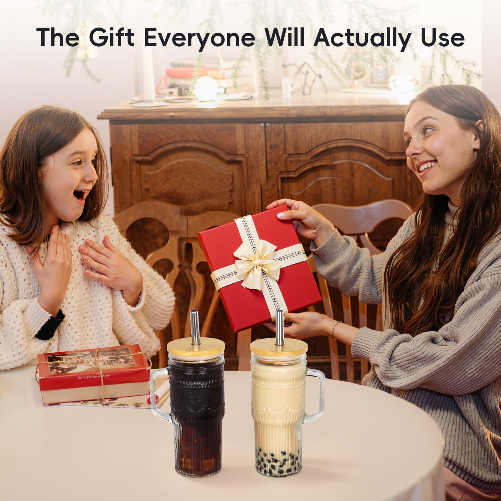 Includes sponge brush and straw cleaner for quick maintenance.