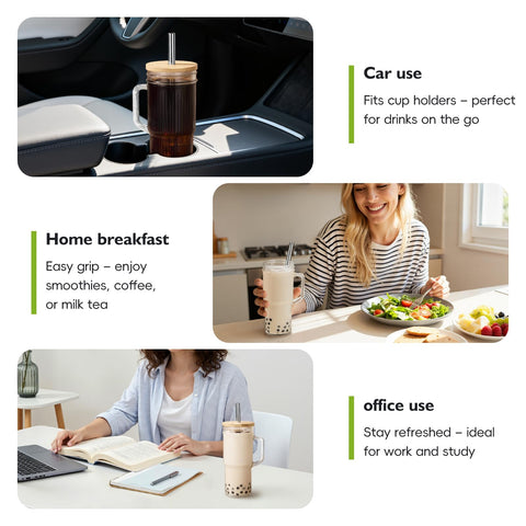 JunVpic removable silicone ring enables easy cleaning and a secure lid fit.