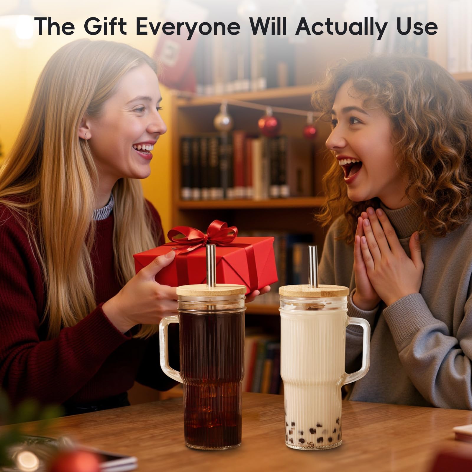 JunVpic set of 2 gift-ready tumblers offers a stylish, practical present.