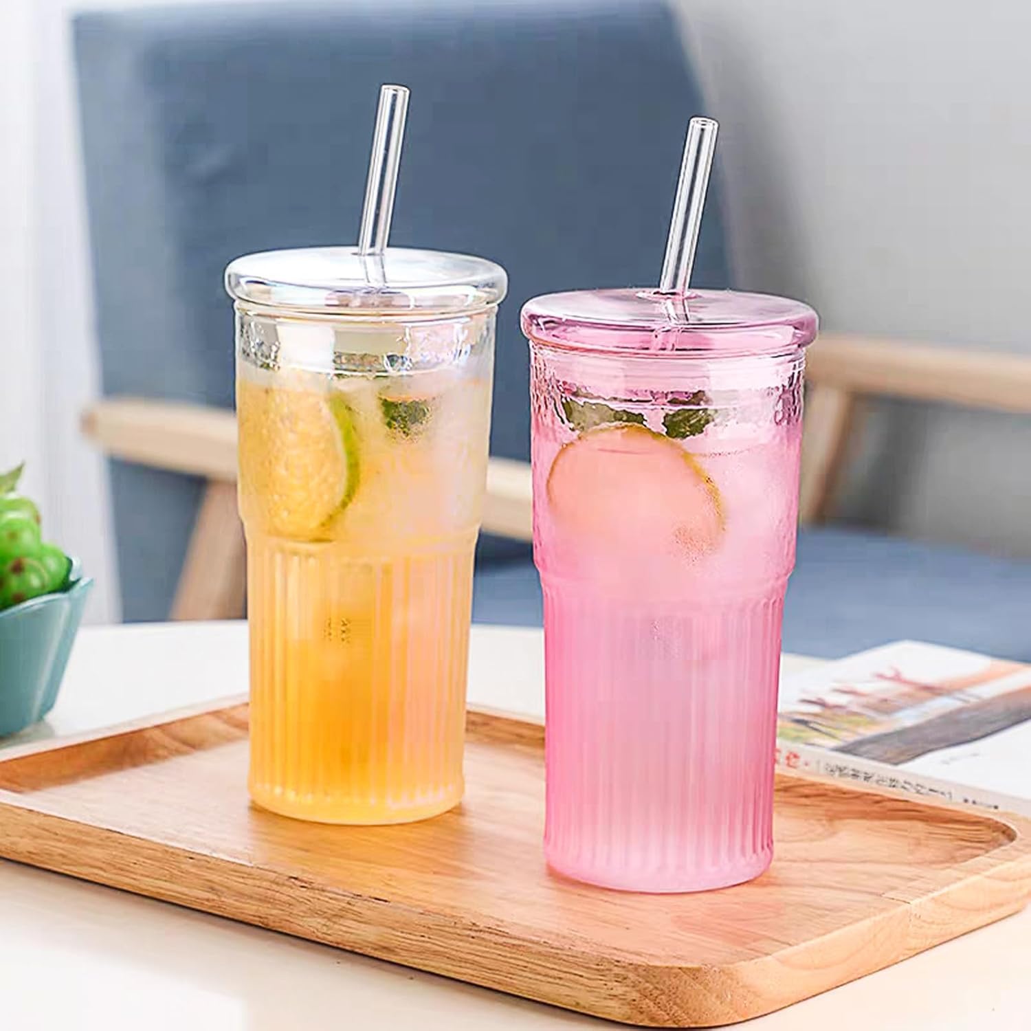 JunVpic 20 oz tumbler suitable for coffee, tea, and smoothies on the go.