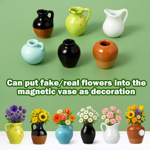 Gift-ready Juome vase magnets for plant lovers.