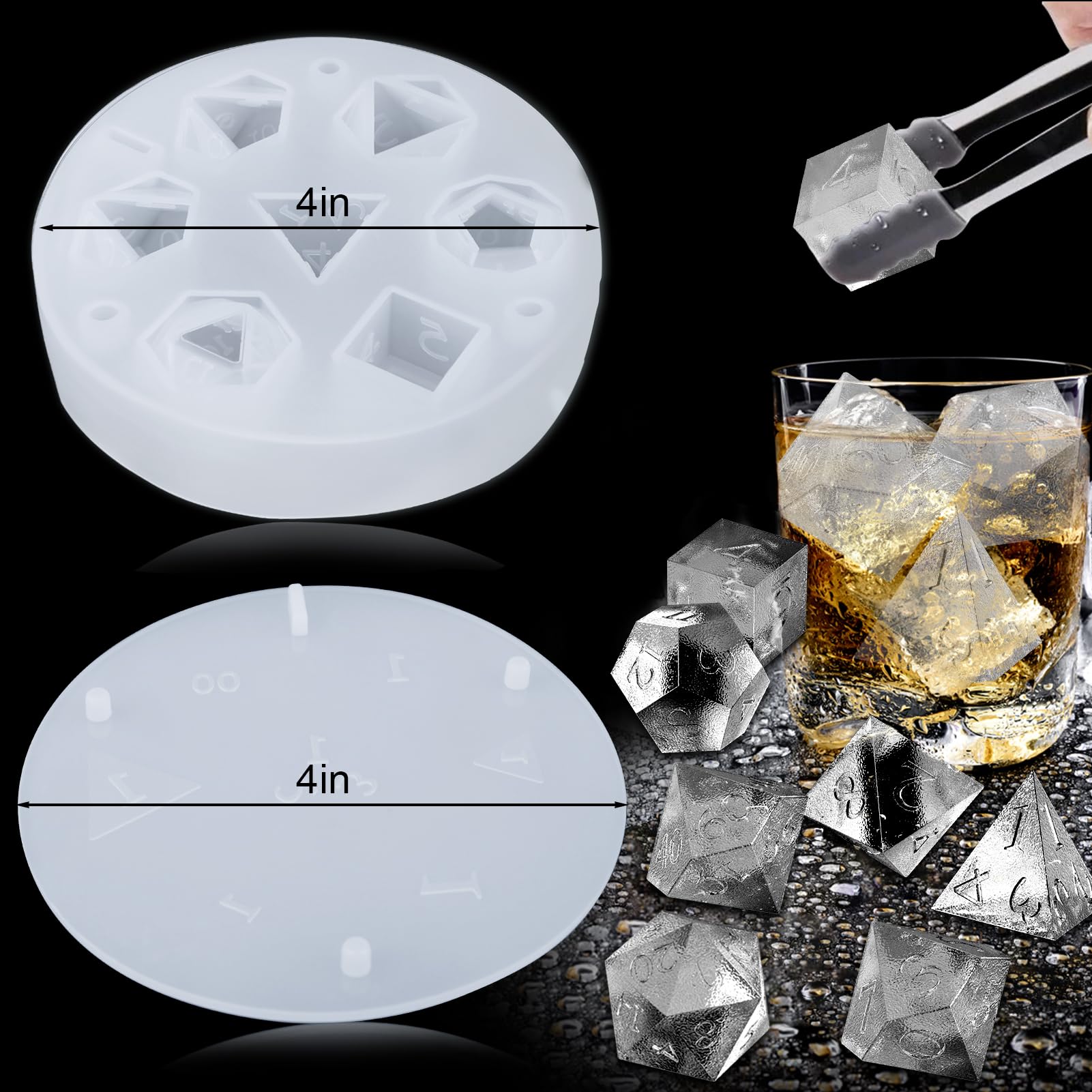 Juome silicone ice tray with lid for easy release and quick cleaning.