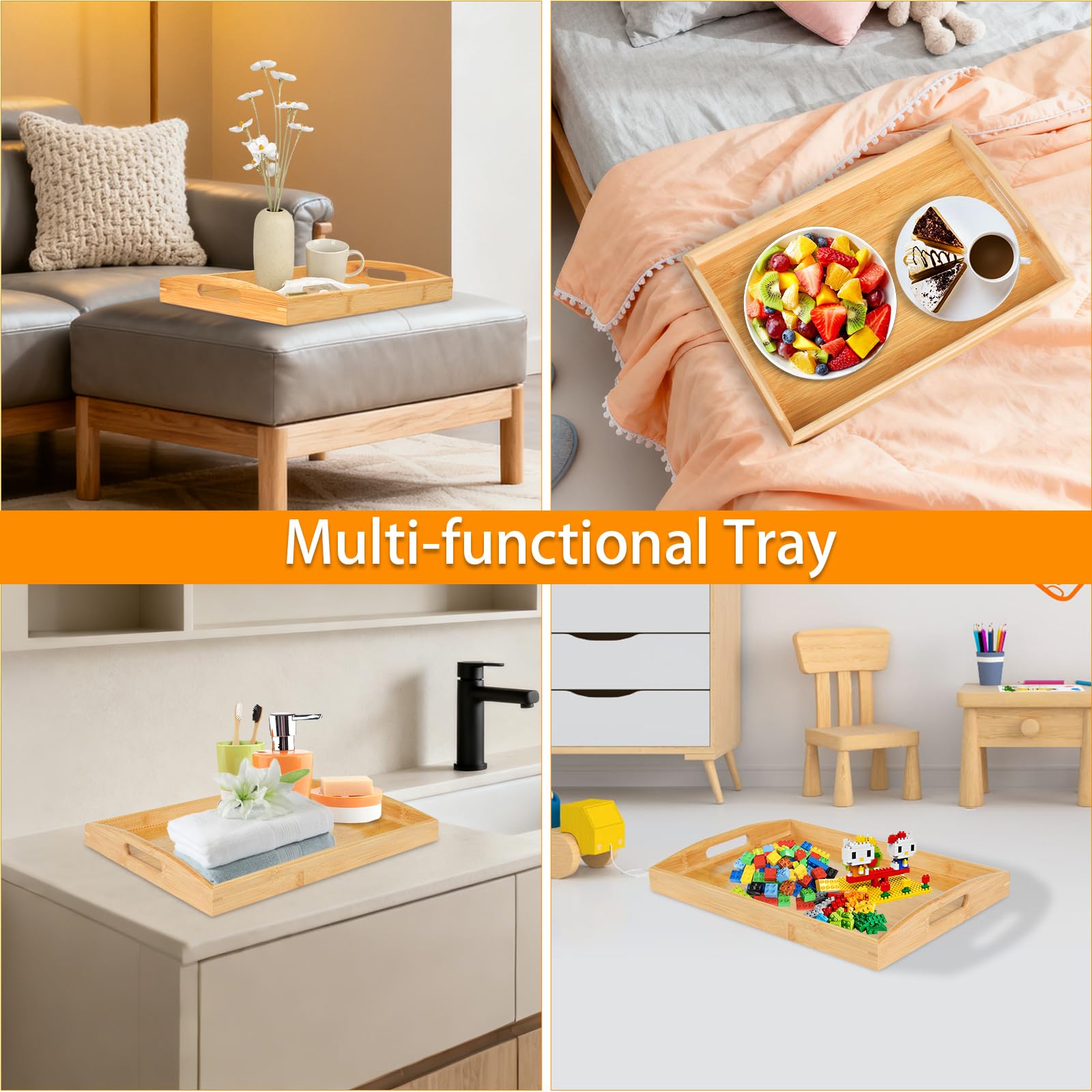 JUPELI easy-clean finish allows quick maintenance after meals.