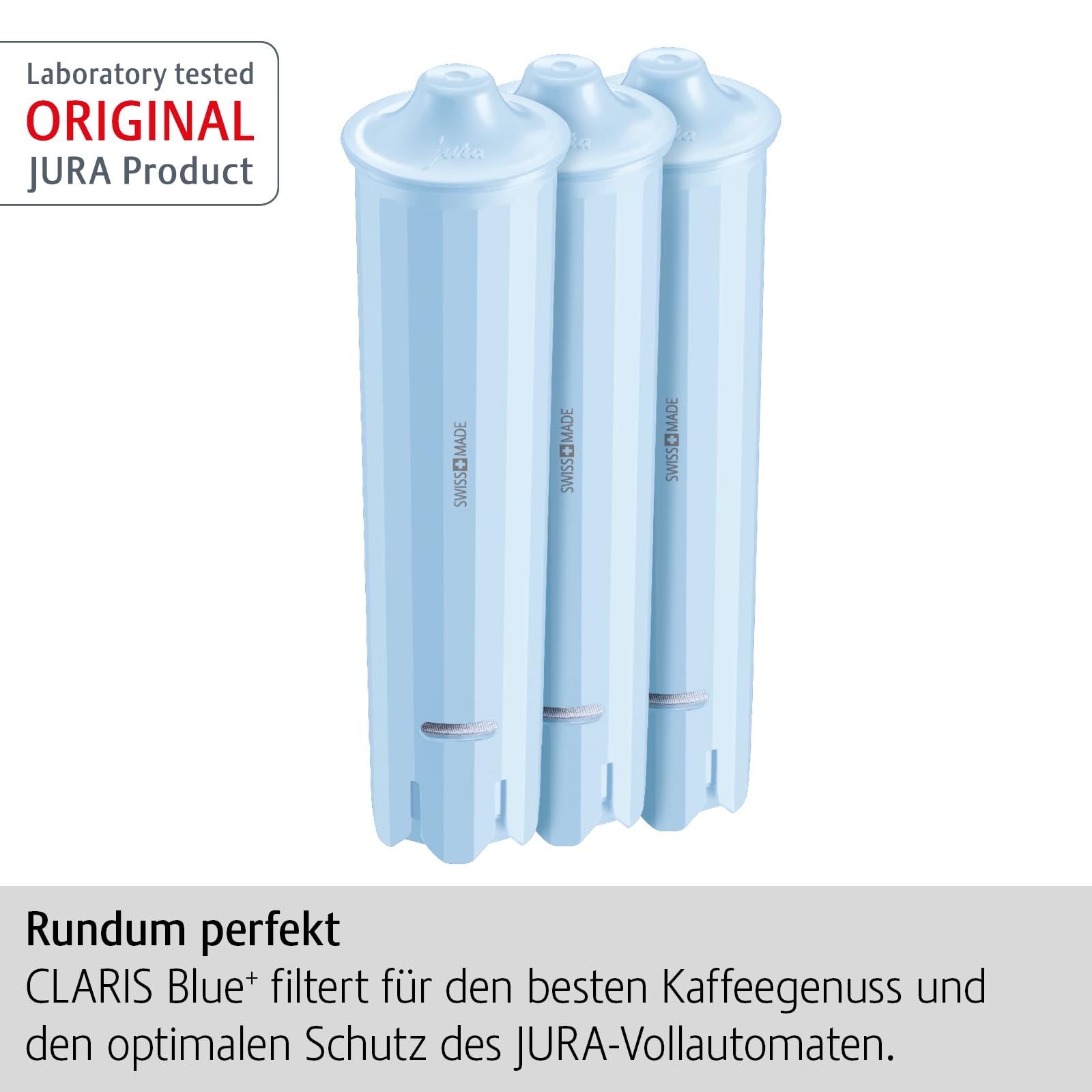Jura CLARIS Blue+ upper filtration section for consistent brew water