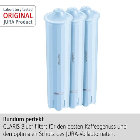 Jura CLARIS Blue+ upper filtration section for consistent brew water