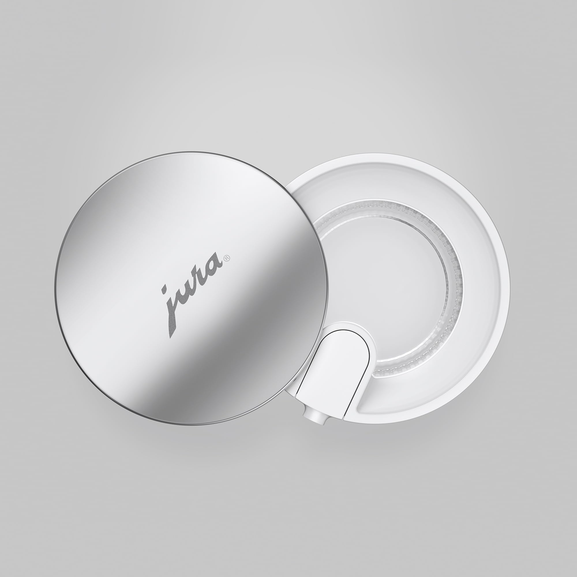 Jura Milk Carafe ribbed exterior offers a secure grip.