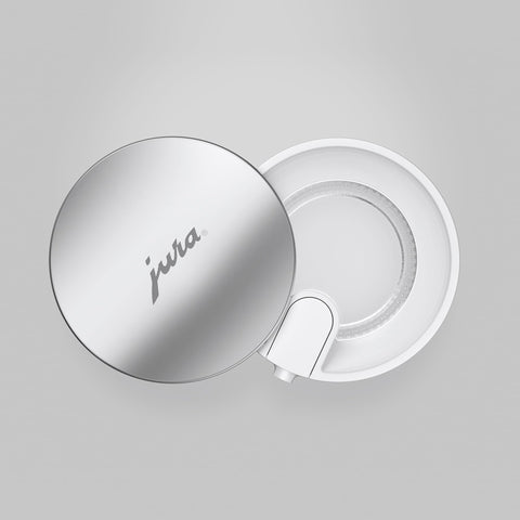 Jura Milk Carafe ribbed exterior offers a secure grip.