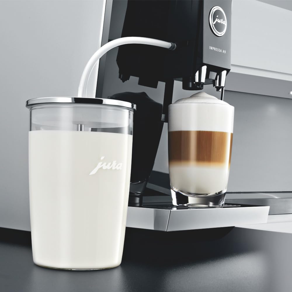 Jura milk lance alignment ensures smooth frothing