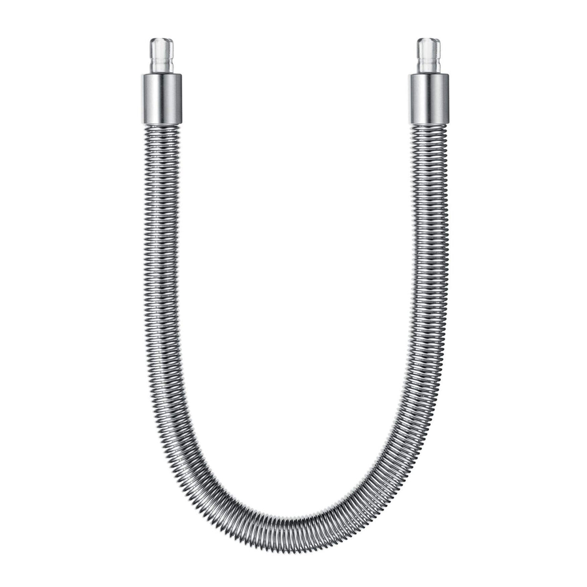 JURA stainless steel milk pipe HP3 with silver finish for feathery froth and clean milk flow.