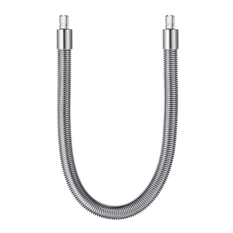 JURA stainless steel milk pipe HP3 with silver finish for feathery froth and clean milk flow.