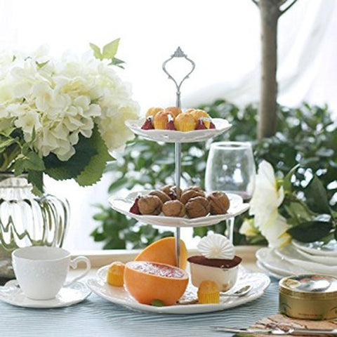 Jusalpha Cupcake Stand ready for tea parties and weddings.