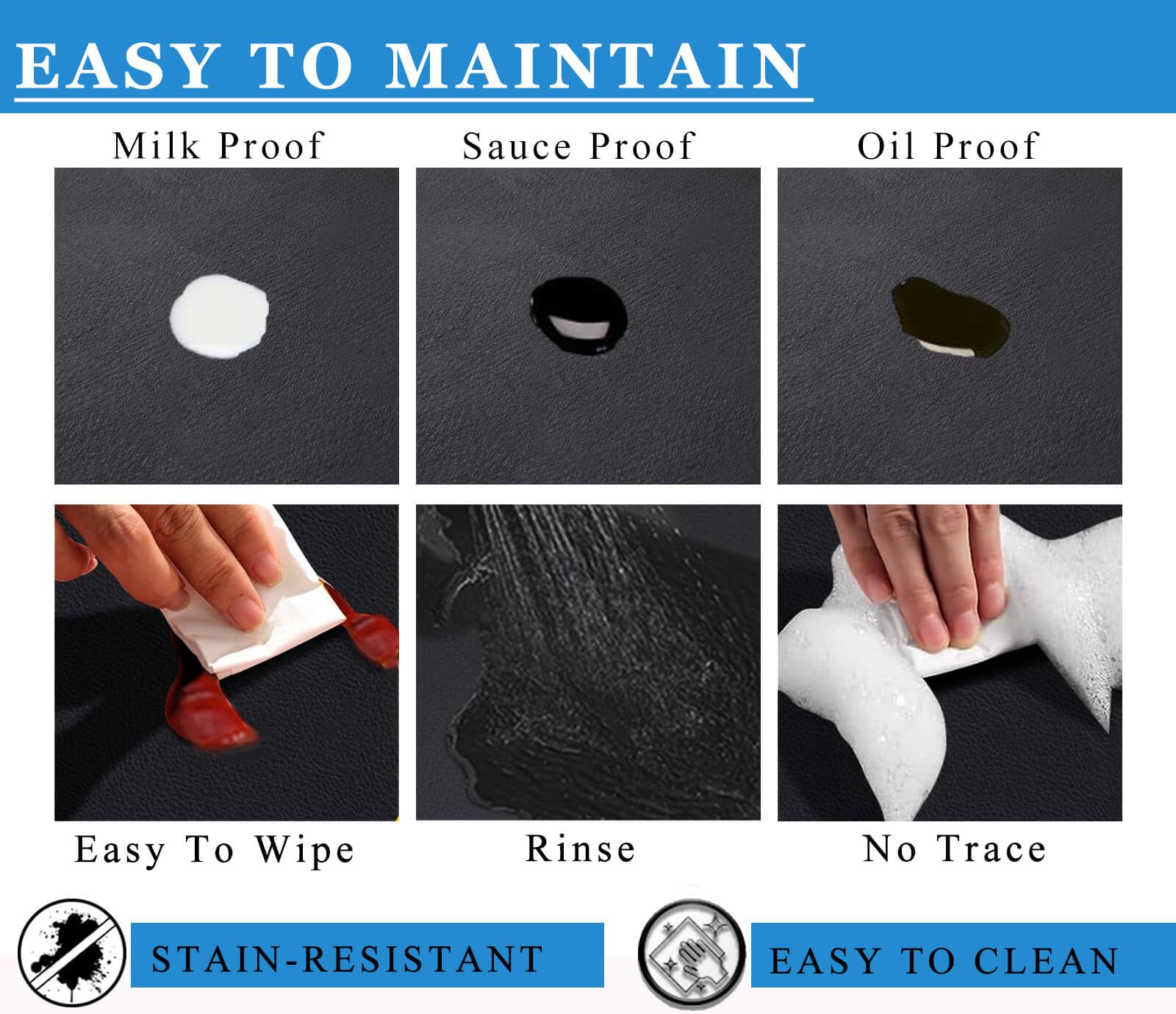 JuSiyley kitchen drying mat dries quickly and protects glassware and dishes.