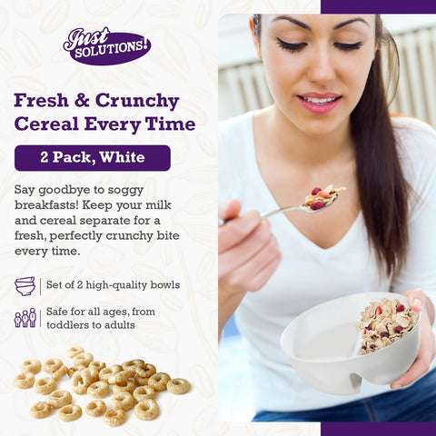 Just Artifacts Just Crunch two-pack bowls ready for meals and snacks.