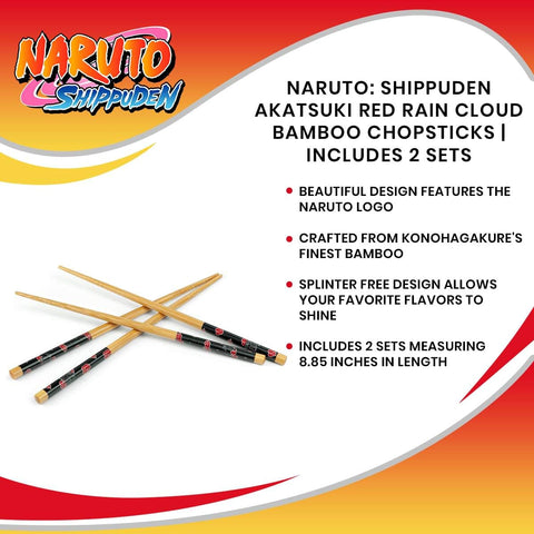 Naruto-inspired chopsticks from Just Funky for ninja fans.