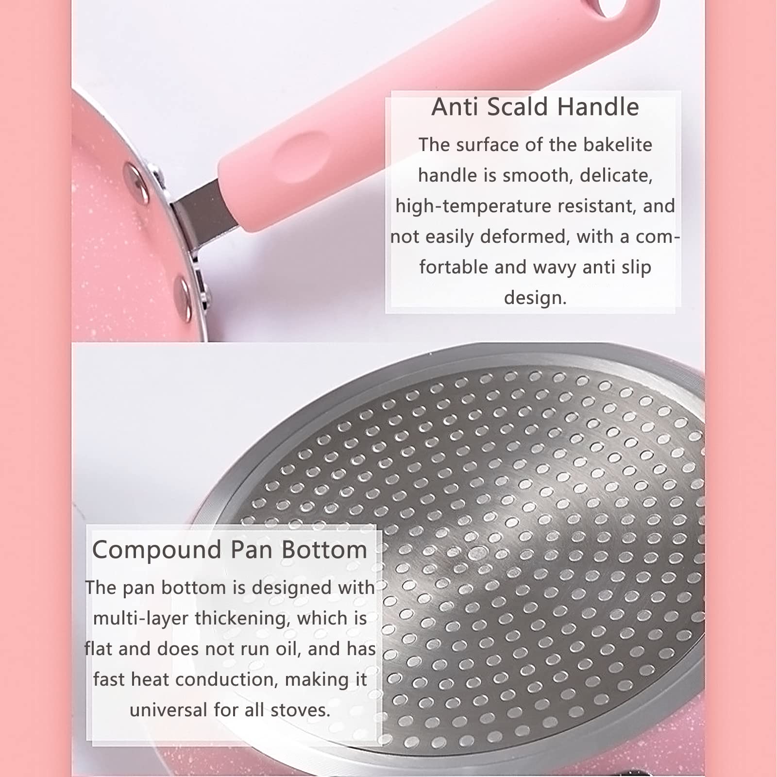JUSTUP durable nonstick pots and pans invite effortless cooking sessions