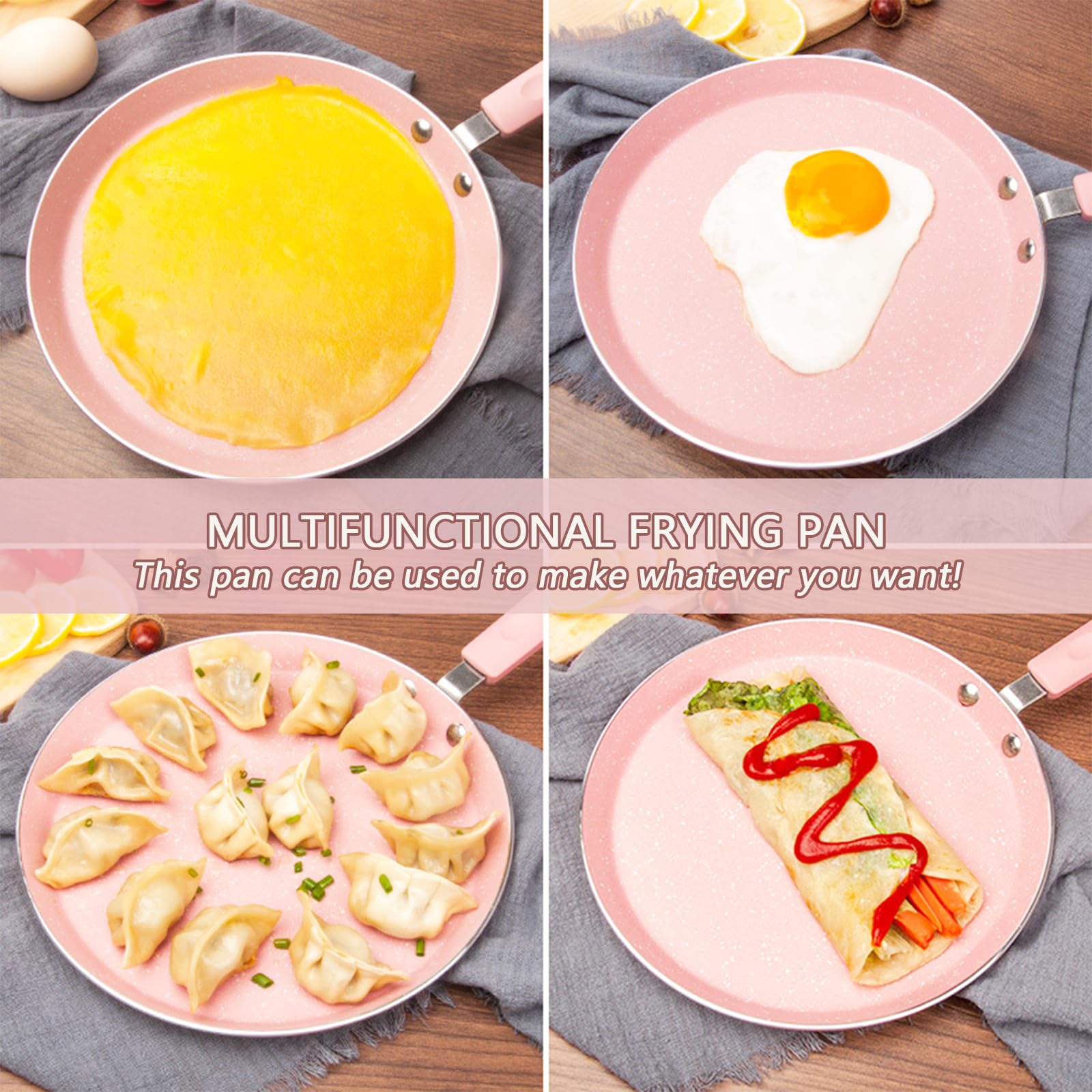 JUSTUP egg pan with low-oil use demonstrates healthier, flavorful omelettes