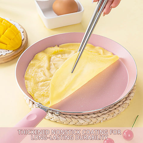 JUSTUP nonstick coating detail close-up highlights smooth release and easy cleaning