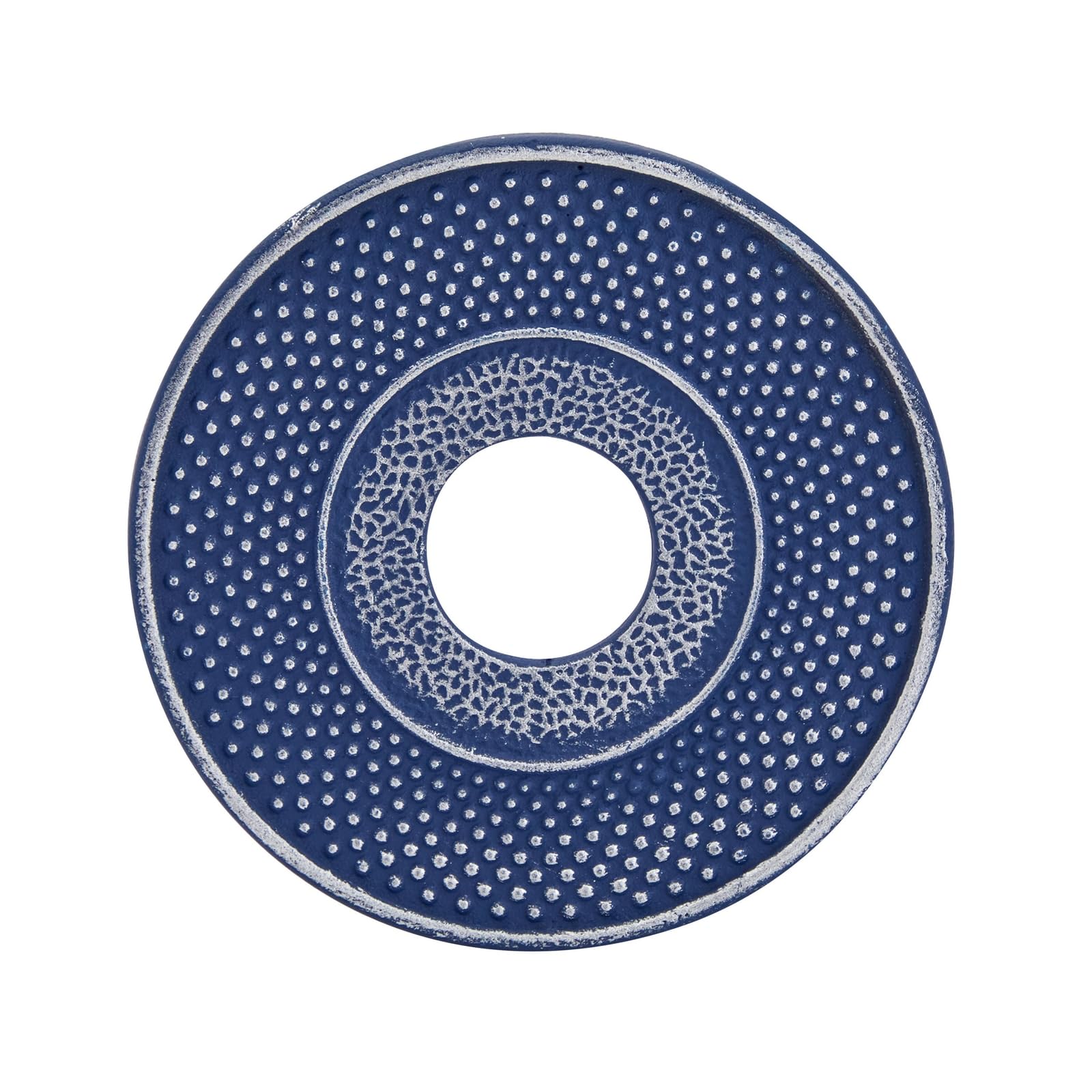 Juvale blue teapot elevates kitchen decor during tea time.