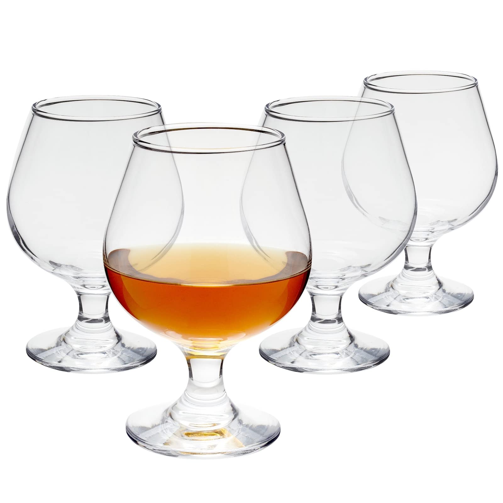 Juvale cocktail glasses 13oz set front view showcasing modern design for refined entertaining